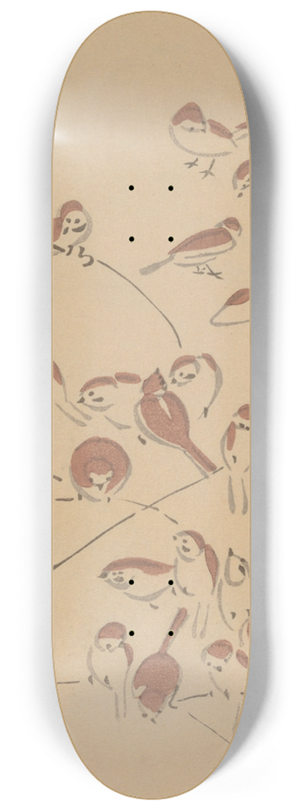 Masayoshi Kitao - Choju ryakugashiki, Pl.24 8.25 inch art skate deck