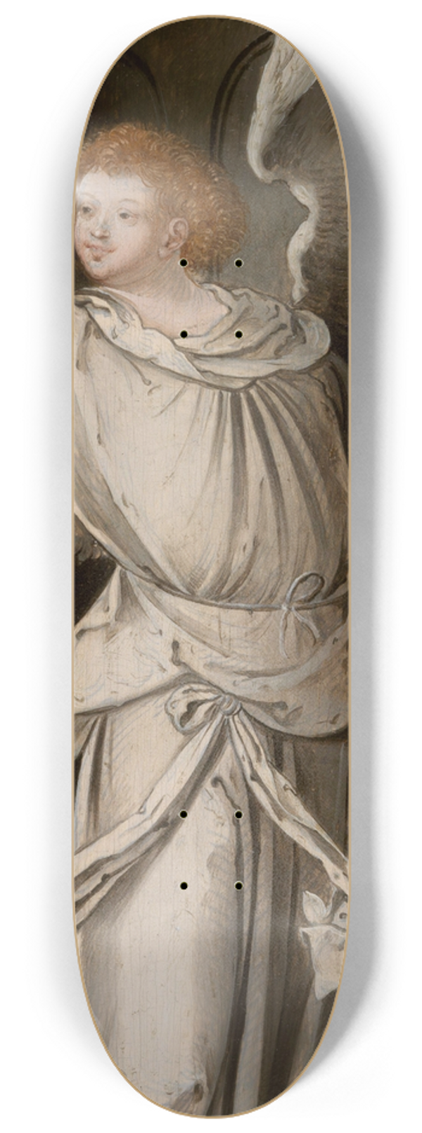 Master of the Antwerp Adoration - The Annunciation 8.25 inch art skate deck