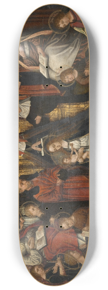 Master of the Family of Saint Anne - The Family of Saint Anne 8.25 inch art skate deck