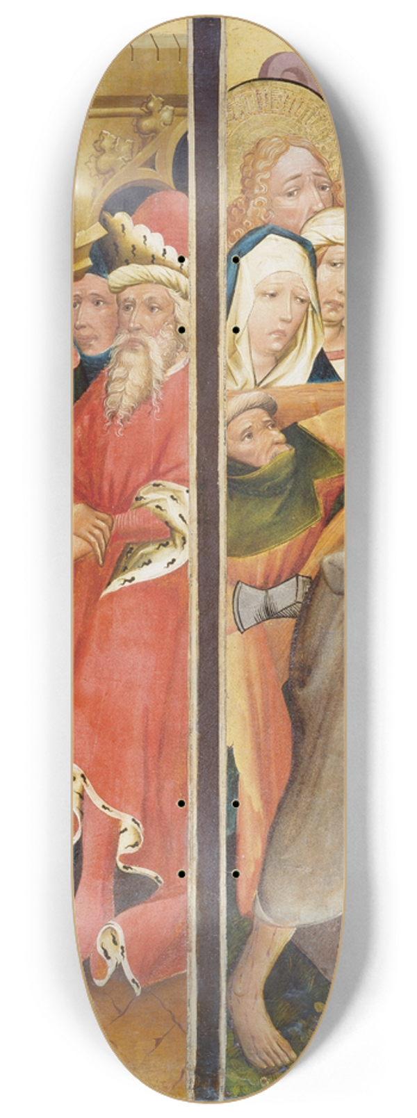 Master Of The Middle Rhine - Christ before Pilate, Carrying of the Cross 8.25 inch art skate deck