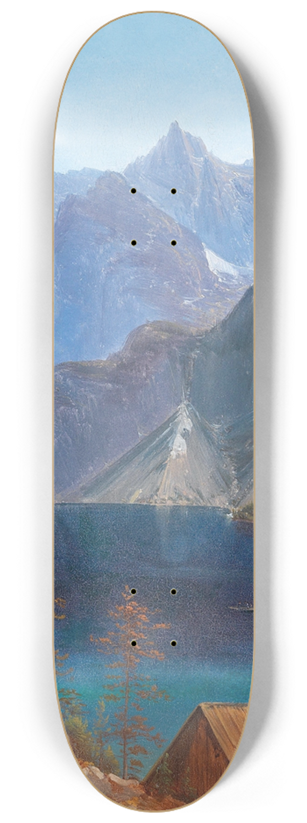 Matthias Rudolf Toma - Mountain Lake 8.25 inch art skate deck