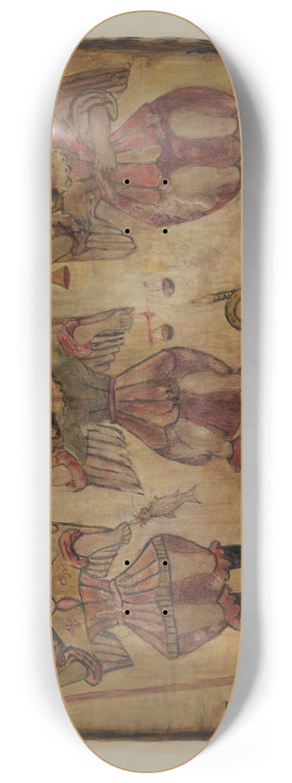 Maude Valle - Santos Retablos 8.25 inch art skate deck