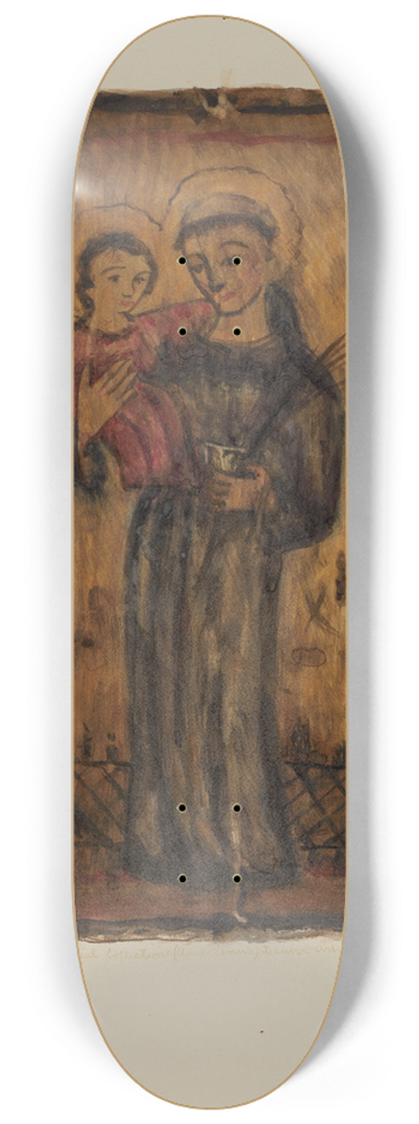 Maude Valle - Santos Retablos 8.25 inch art skate deck