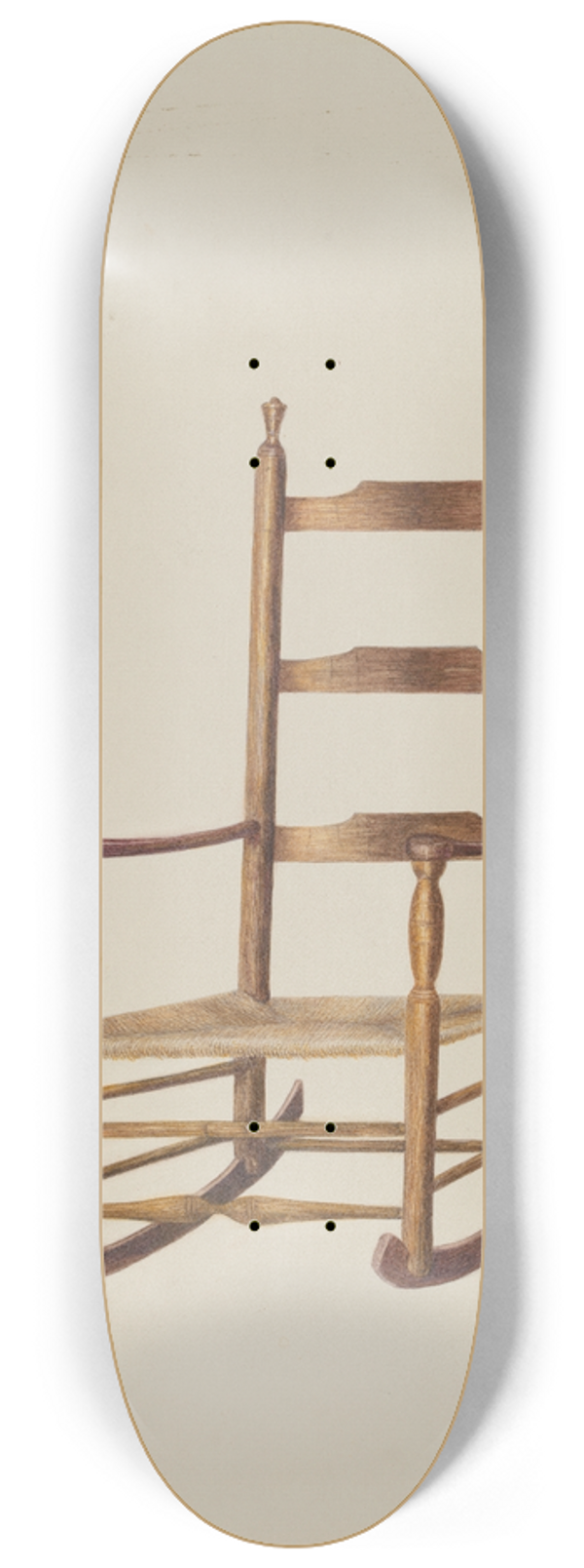 Maud M. Holme - Rocking Chair 8.25 inch art skate deck