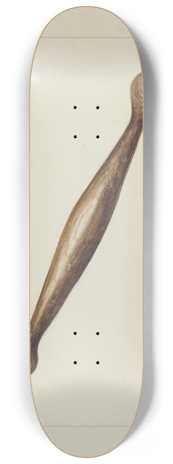 Maud M. Holme - Spinning Stick 8.25 inch art skate deck