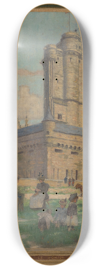 Maurice Chabas - Le Donjon 8.25 inch art skate deck