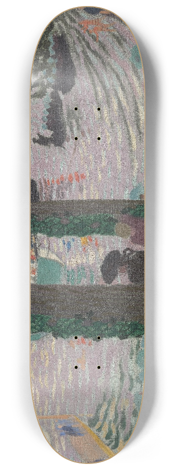 Maurice Denis - Blessing of a Yacht on the Belon River 8.25 inch art skate deck