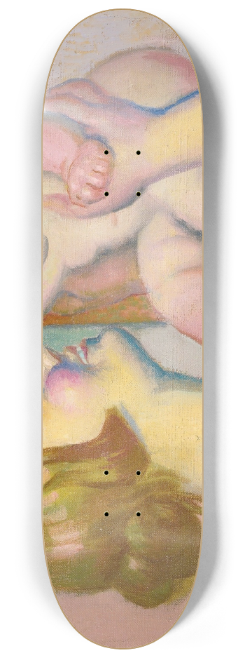 Maurice Denis - Enfant Nu Ou Annie Et Pauline 8.25 inch art skate deck