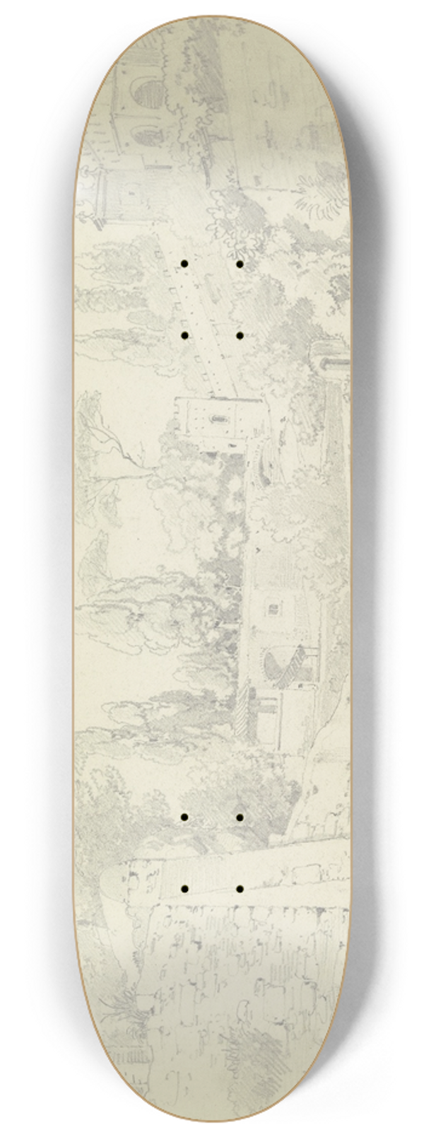 Adolf Hoeffler - Tivoli 8.25 inch art skate deck