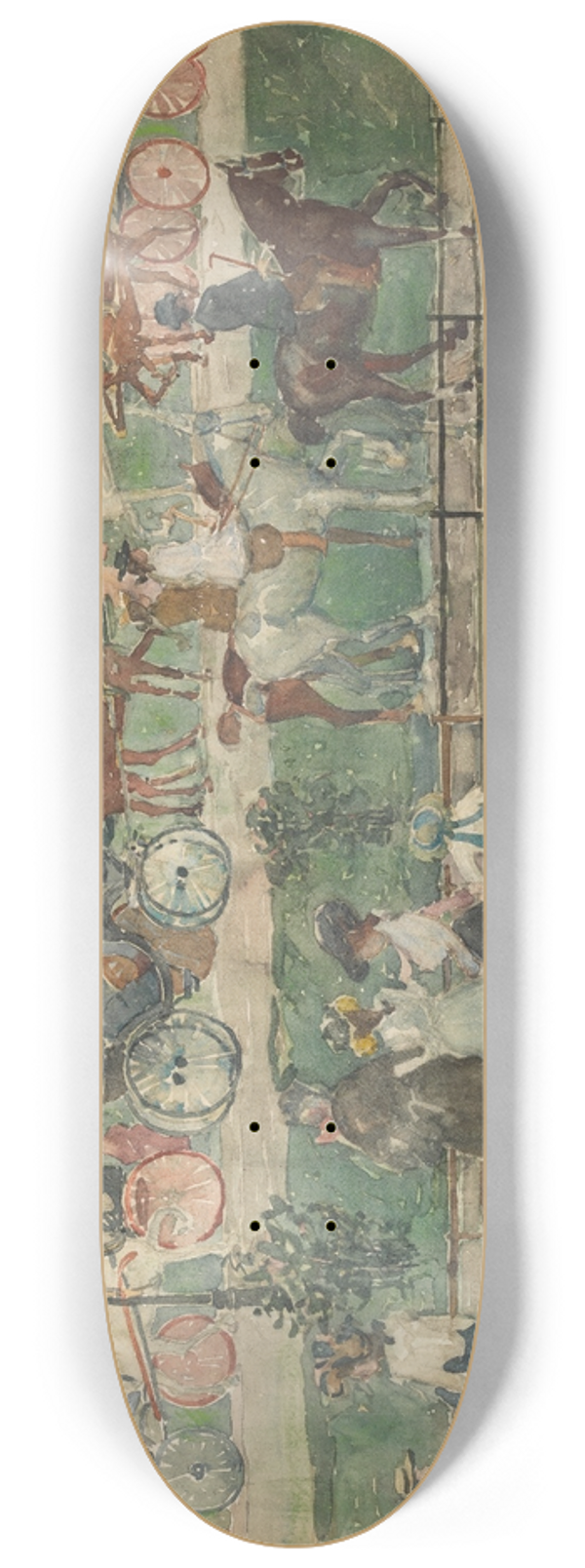 Maurice Prendergast - Central Park 8.25 inch art skate deck