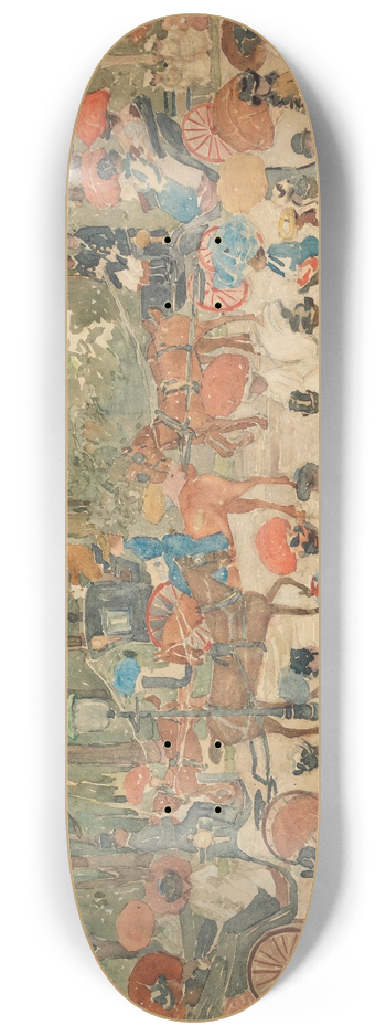 Maurice Prendergast - Central Park 8.25 inch art skate deck