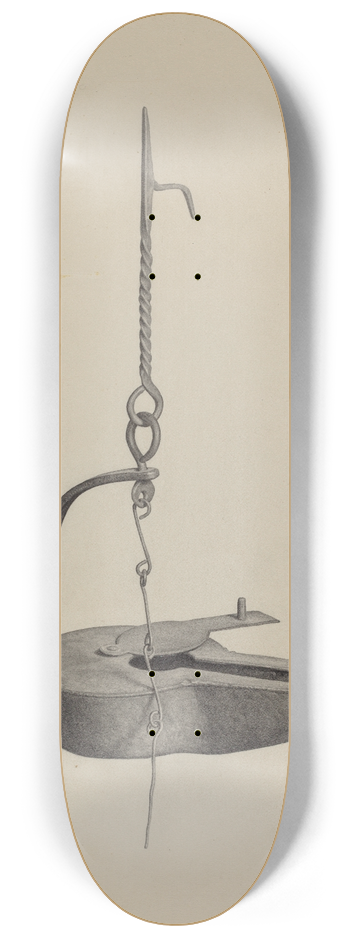 Maurice Van Felix - Betty Lamp 8.25 inch art skate deck