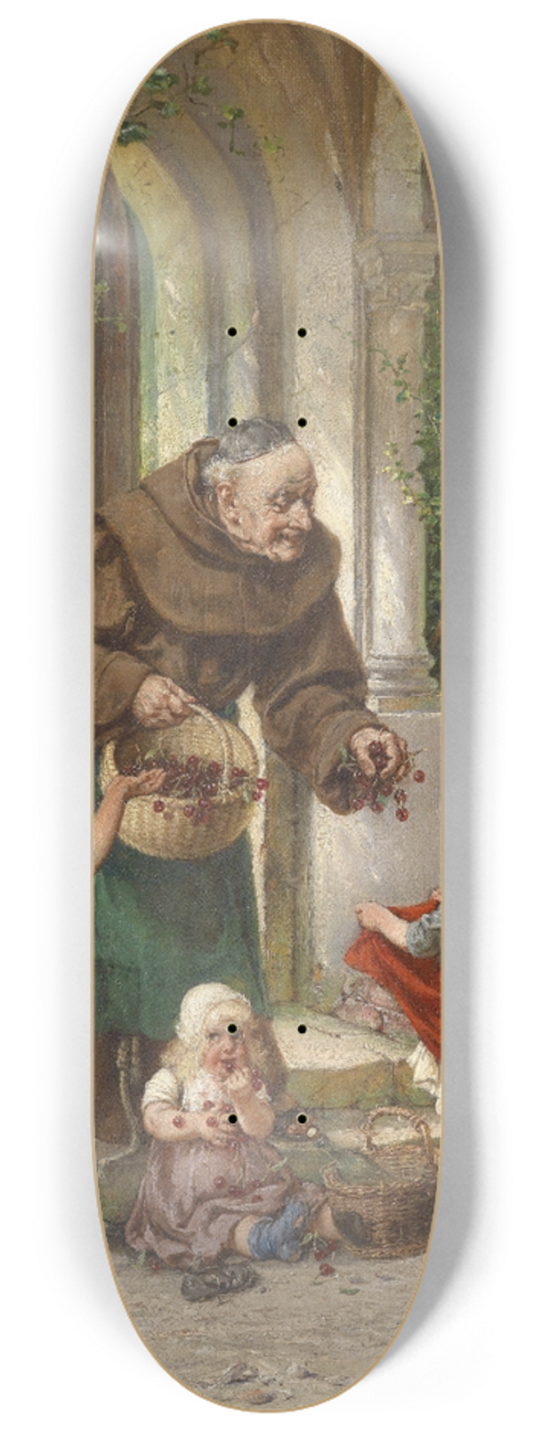 Adolf Humborg - Kirschen fr die Kinder 8.25 inch art skate deck