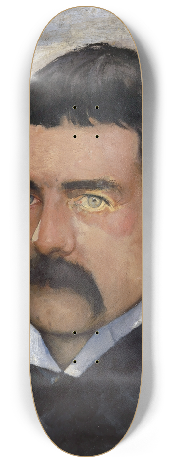 Max Buri - Self-Portrait 8.25 inch art skate deck