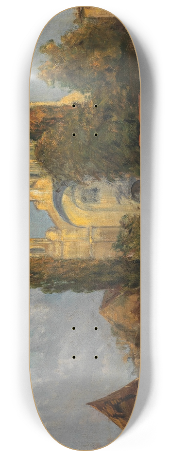 Max Friedrich Rabes - Markt in Sofia 8.25 inch art skate deck