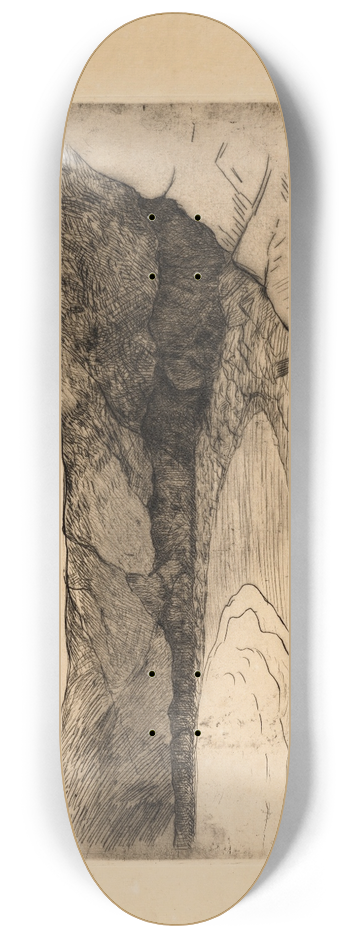 Maxime Maufra - Lanse de Bilfot 8.25 inch art skate deck