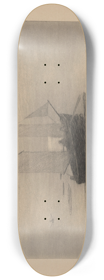 Maxime Maufra - Le bateau de pche 8.25 inch art skate deck