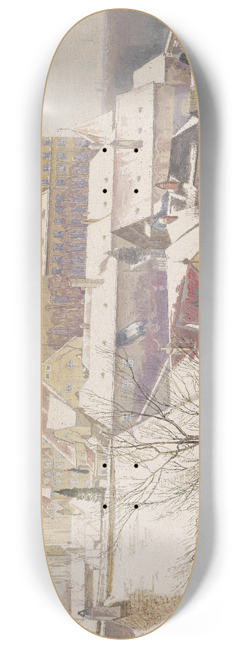 Max Kahrer - Klosterneuburg im Winter 8.25 inch art skate deck