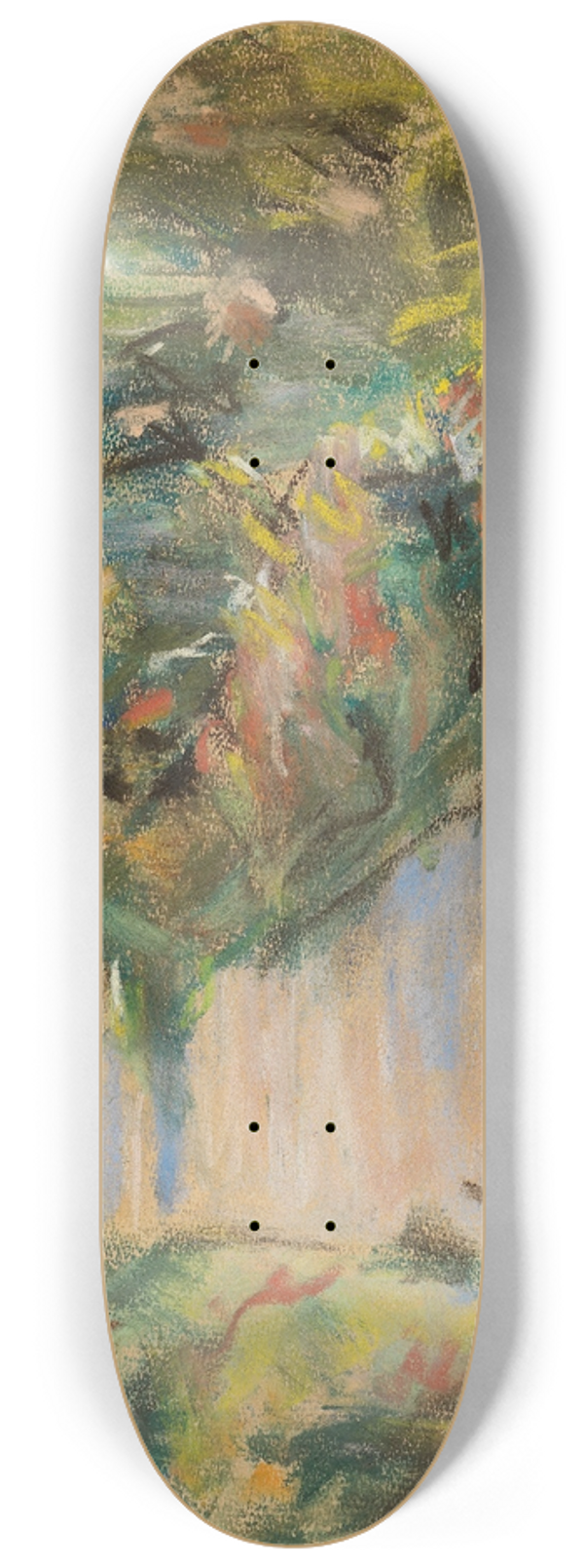 Max Liebermann - Der Nutzgarten in Wannsee nach Sdosten 8.25 inch art skate deck