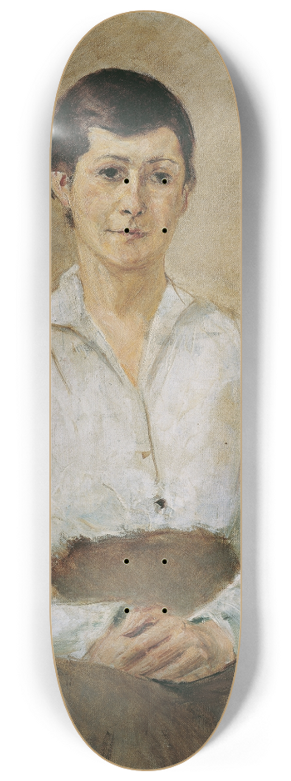 Max Liebermann - Kthe Liebermann  Die Tochter des Knstlers 8.25 inch art skate deck