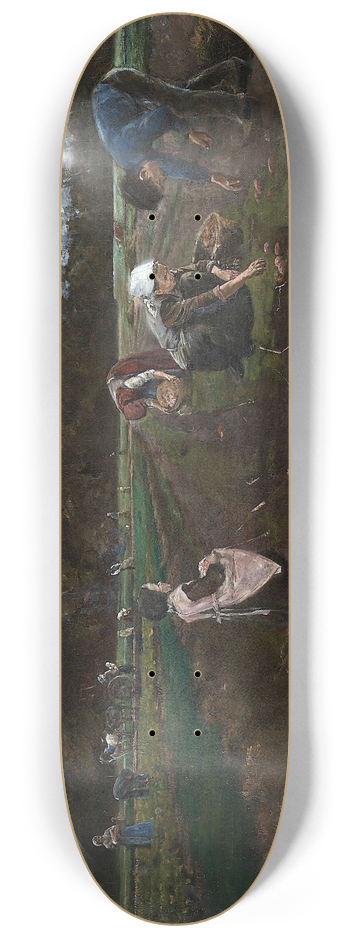 Max Liebermann - Potato Harvest 8.25 inch art skate deck