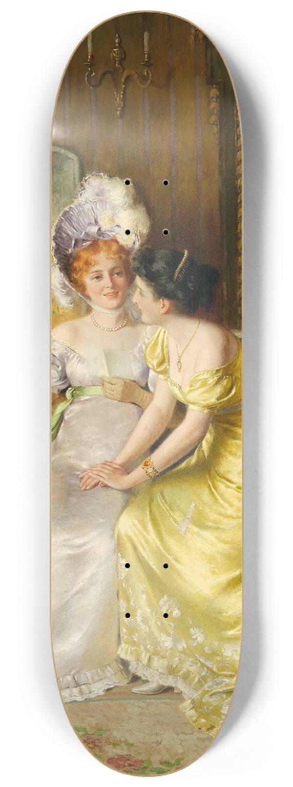 Max Volkhart - The love message 8.25 inch art skate deck