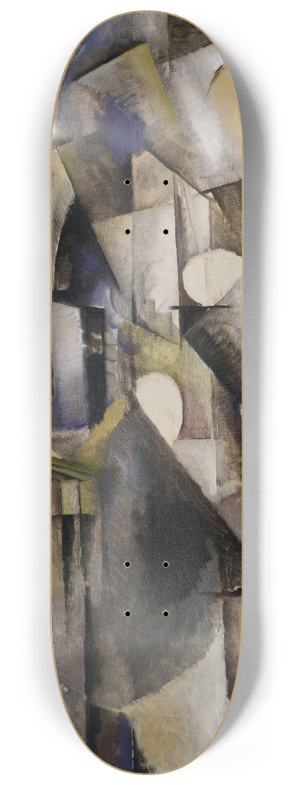 Max Weber - Interior with Music 8.25 inch art skate deck
