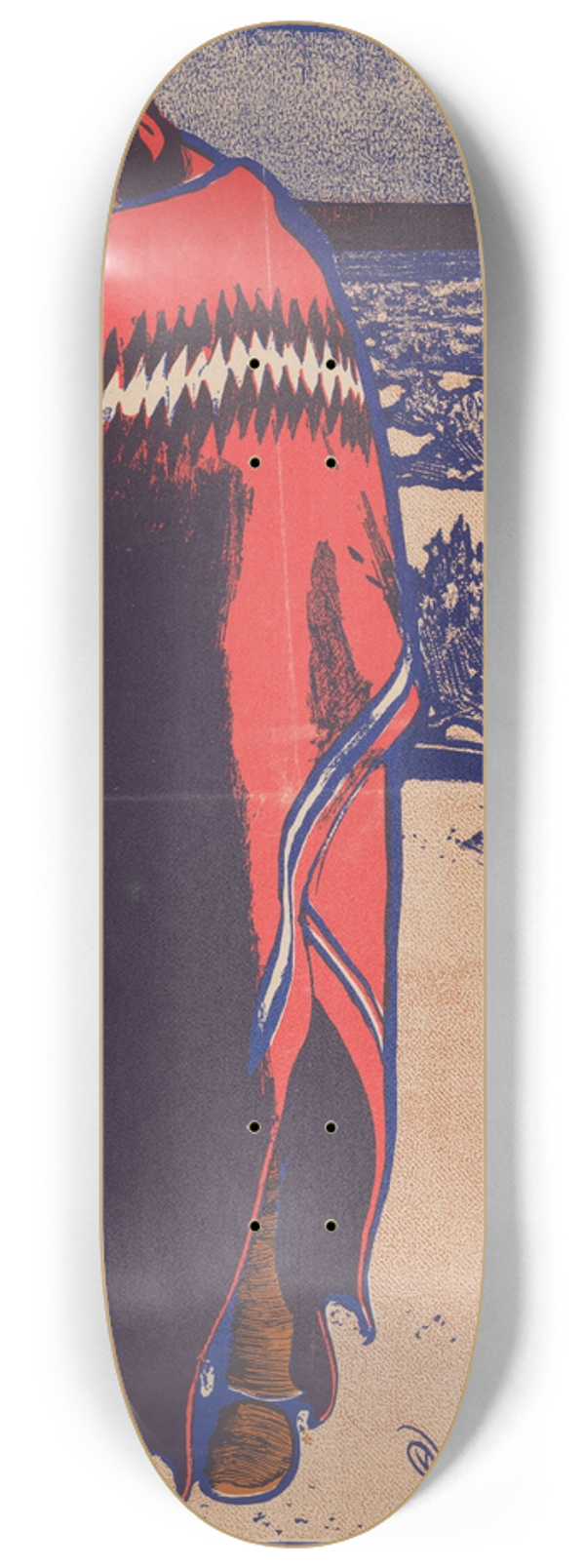 Maynard Dixon - Sunset Magazine, October 8.25 inch art skate deck