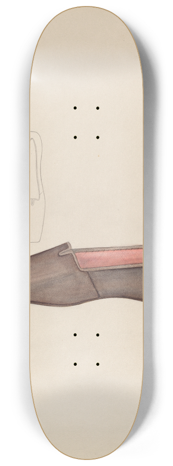 Melita Hofmann - Slipper 8.25 inch art skate deck