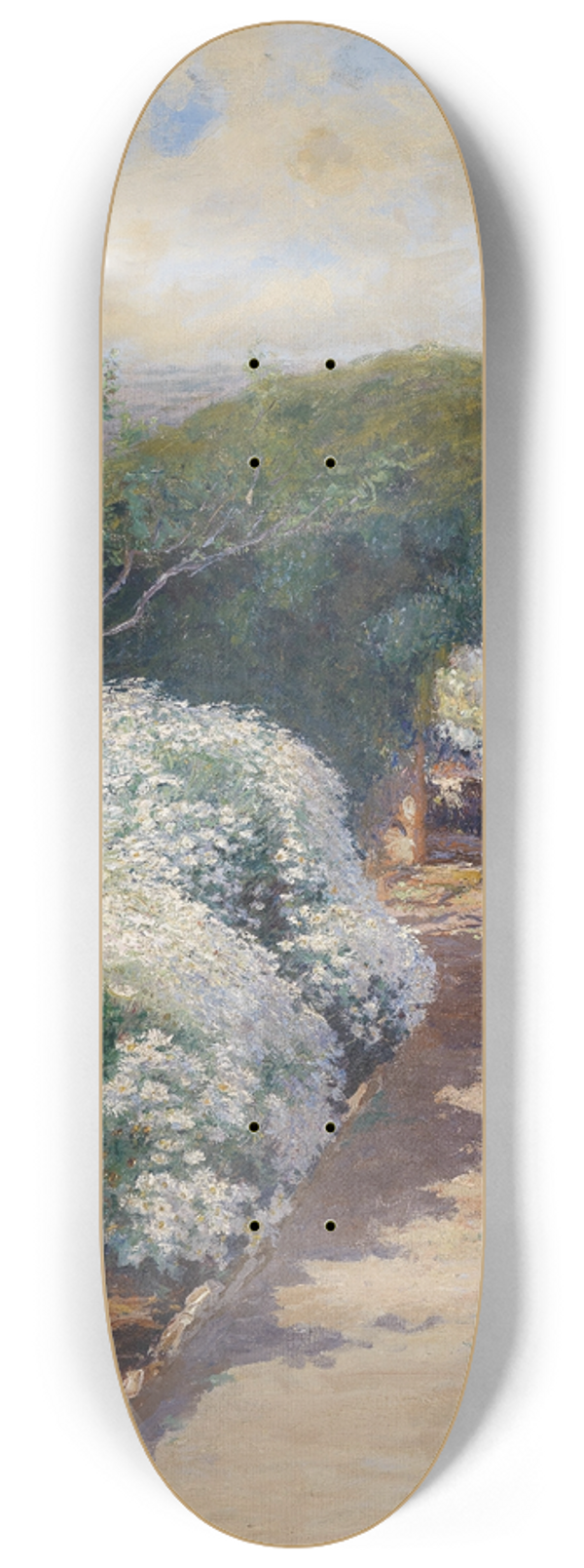 Menci Clement Crni - Blhender Klostergarten 8.25 inch art skate deck