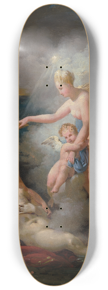 Merry-Joseph Blondel - Venus Healing Aeneas 8.25 inch art skate deck
