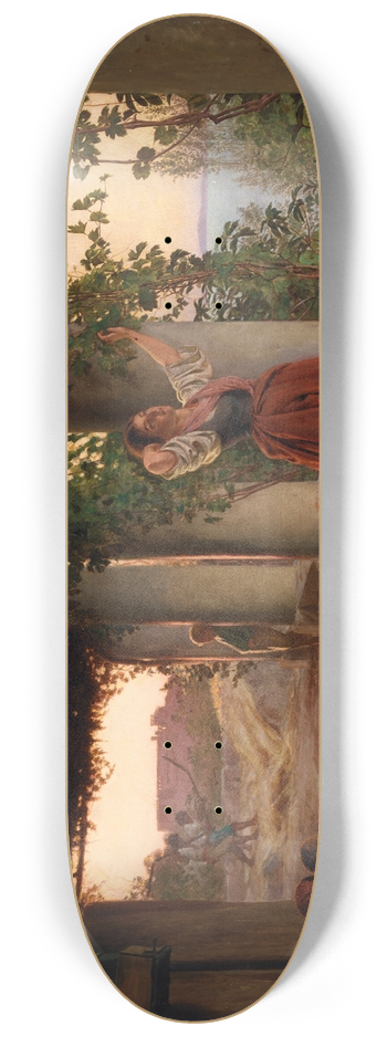 Michael George Brennan - A Vine Pergola at Capri 8.25 inch art skate deck