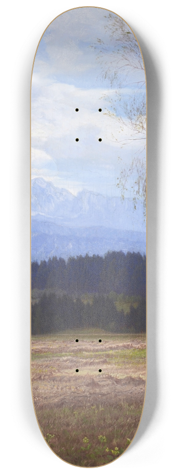 Michael Licklederer - Blick auf das Kaisergebirge 8.25 inch art skate deck