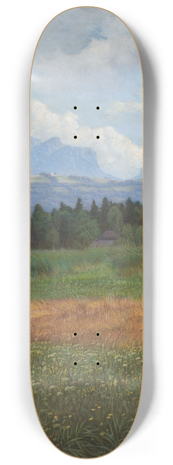 Michael Licklederer - Blick zum Heuberg 8.25 inch art skate deck