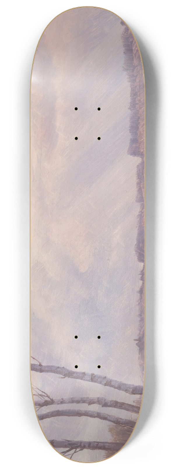 Michael Licklederer - Simssee-Abend 8.25 inch art skate deck