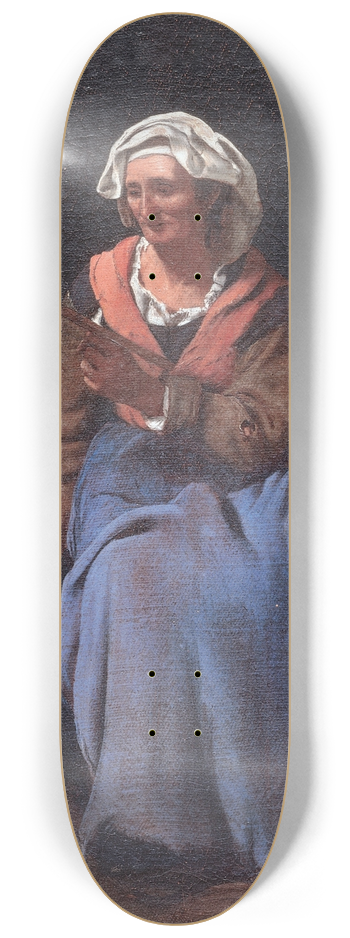 Michael Sweerts - Old peasant 8.25 inch art skate deck