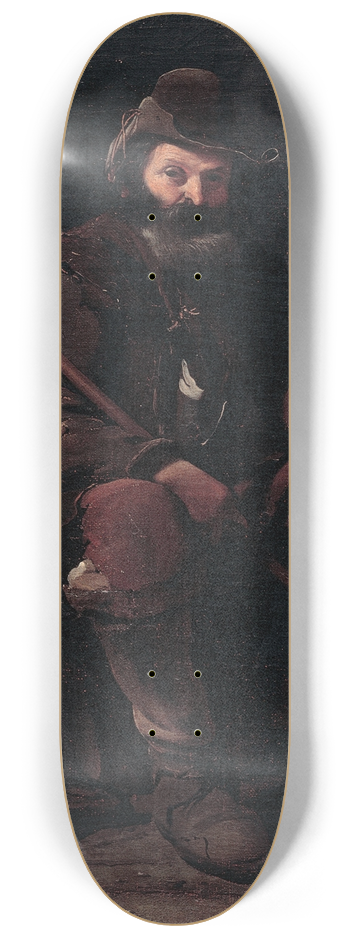 Michael Sweerts - Old pilgrim 8.25 inch art skate deck