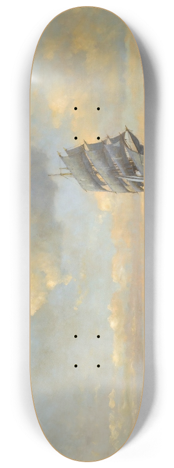Michael Zeno Diemer - Sailing On The Bosphorus 8.25 inch art skate deck