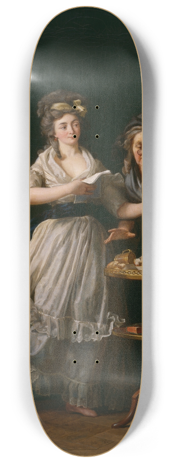 Michel Garnier - The Letter 8.25 inch art skate deck