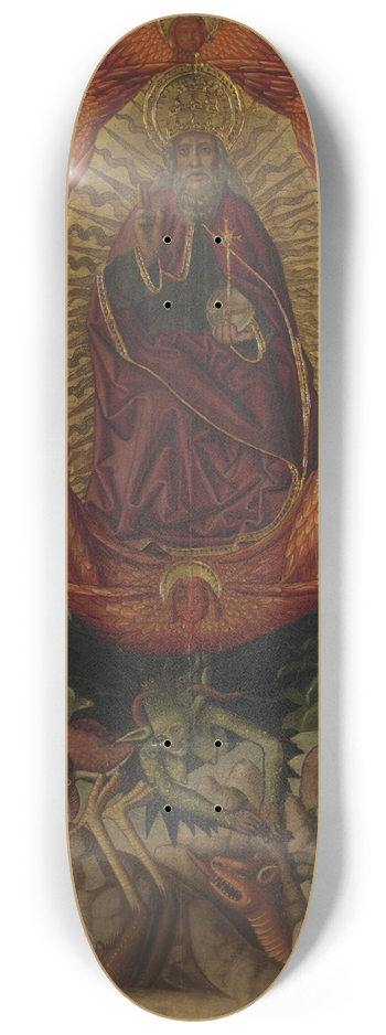 Miguel Ximnez - The Fall of the RebelAngels 8.25 inch art skate deck