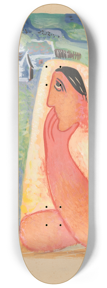 Mikul Galanda - A Villager 8.25 inch art skate deck