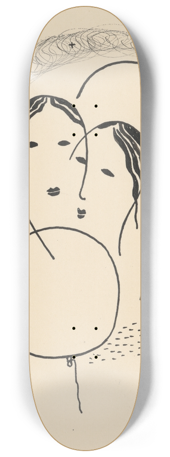 Mikul Galanda - Balloon 8.25 inch art skate deck