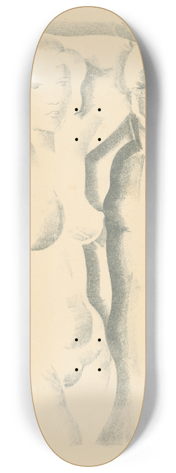 Mikul Galanda - Priateky. 8.25 inch art skate deck