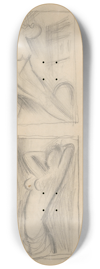 Mikul Galanda - Sketchbook 8.25 inch art skate deck