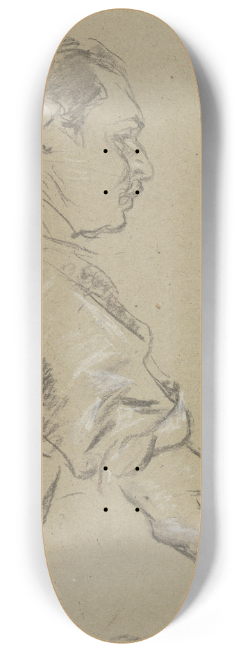 Anton Burger - Master butcher Morgenstern 8.25 inch art skate deck