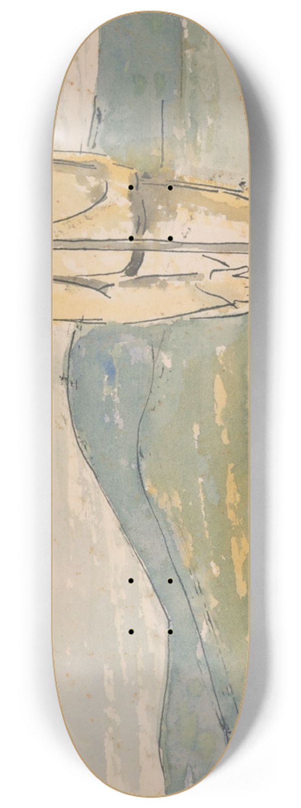 Mikul Galanda - Unaven ptnik 8.25 inch art skate deck