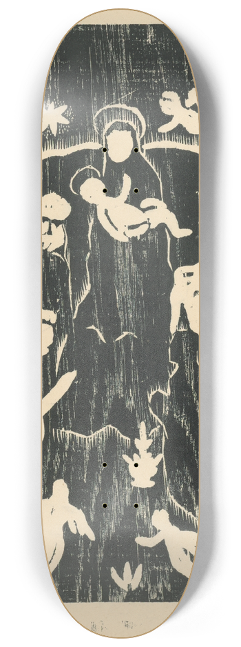 Mikul Galanda - Vianoce 8.25 inch art skate deck