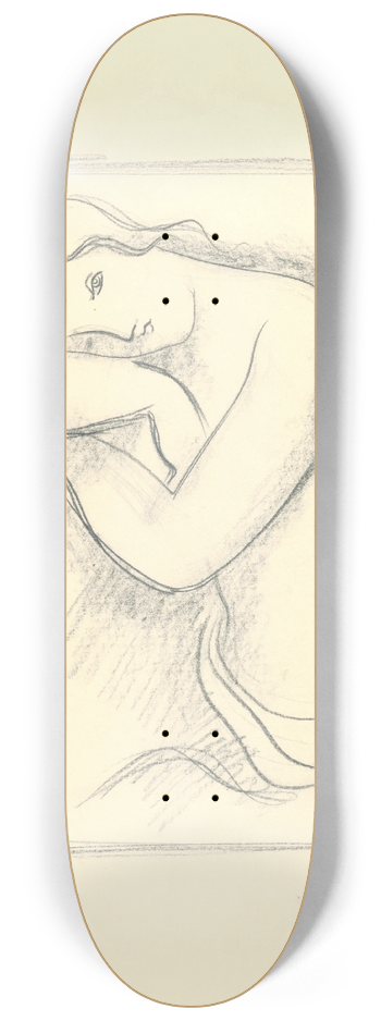 Mikul Galanda - Zamyslen 8.25 inch art skate deck