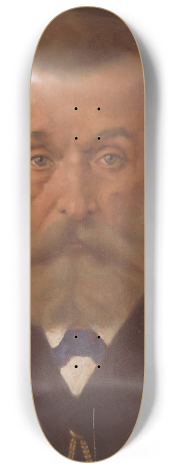 Milan Thomka Mitrovsk - Portrait of Svetozr Hurban Vajansk 8.25 inch art skate deck