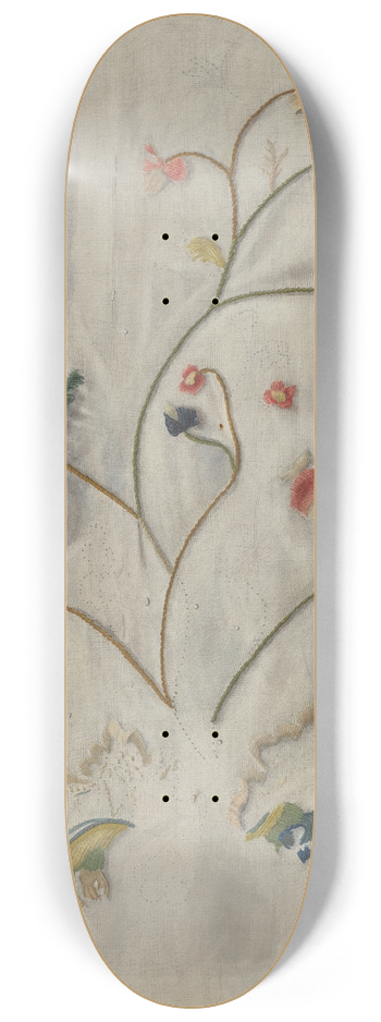 Mildred E. Bent - Bedspread (Detail) 8.25 inch art skate deck